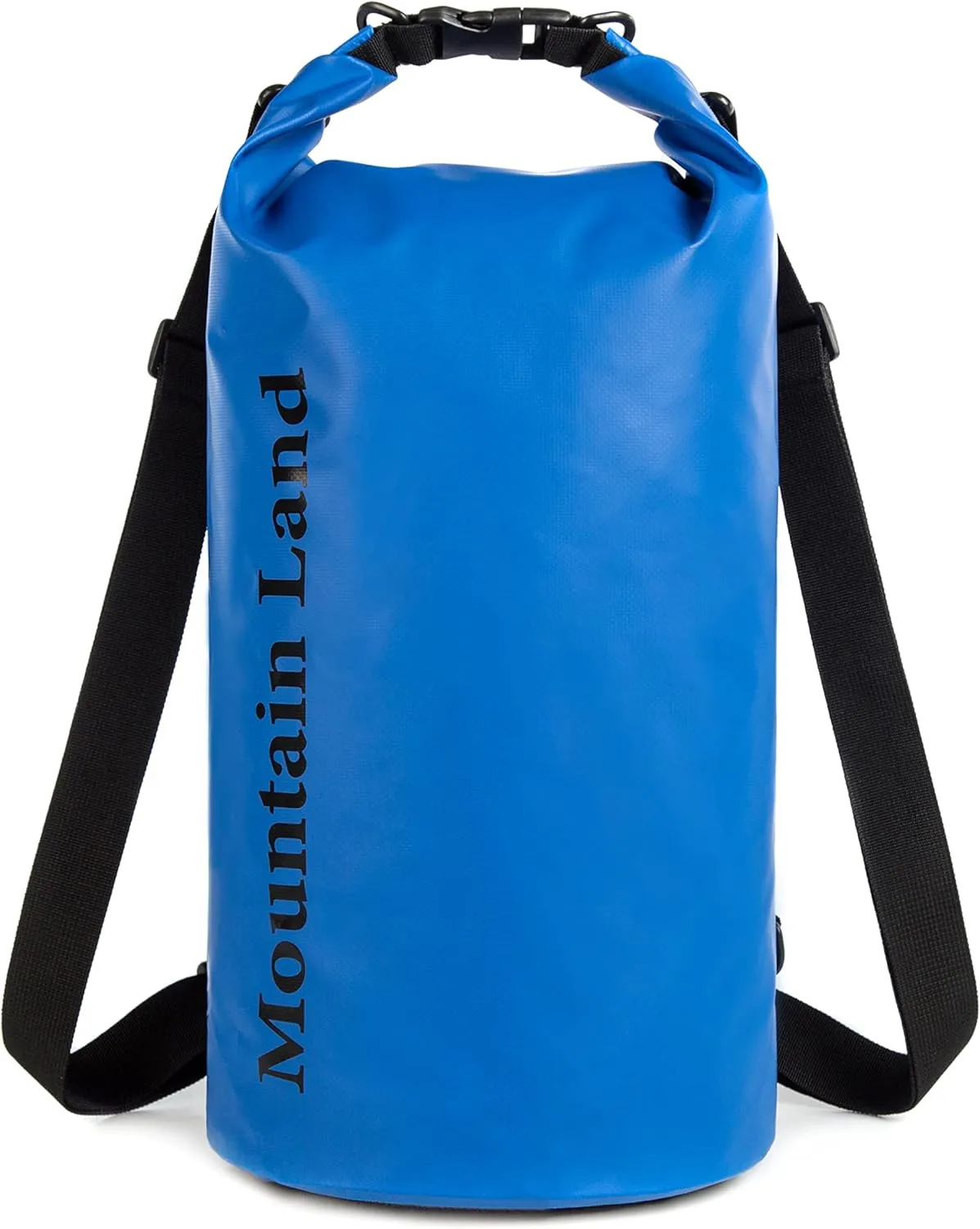 Mountain Land Waterproof Beach Dry Bag 30L Roll Top Backpack Boat Bag Dry Sack for Kayaking Rafting Fishing Hiking Camping Dark Blue