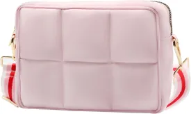 NAARIIAN Crossbody Bags for Women Small Puffy Quilted Purses Shoulder Handbags Adjustable strap Cute Everyday Bag