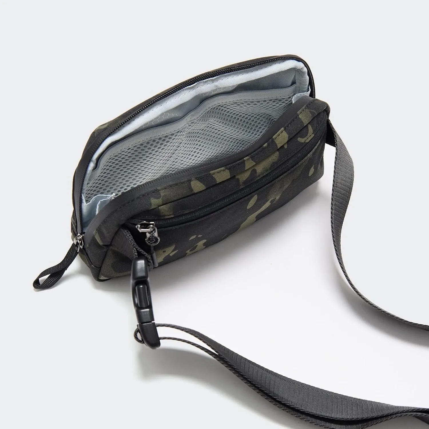 Pander Crossbody Sling Bag for Travel, Outdoor, and Everyday Use  Adjustable Strap, Lightweight Shoulder Bag, Camo
