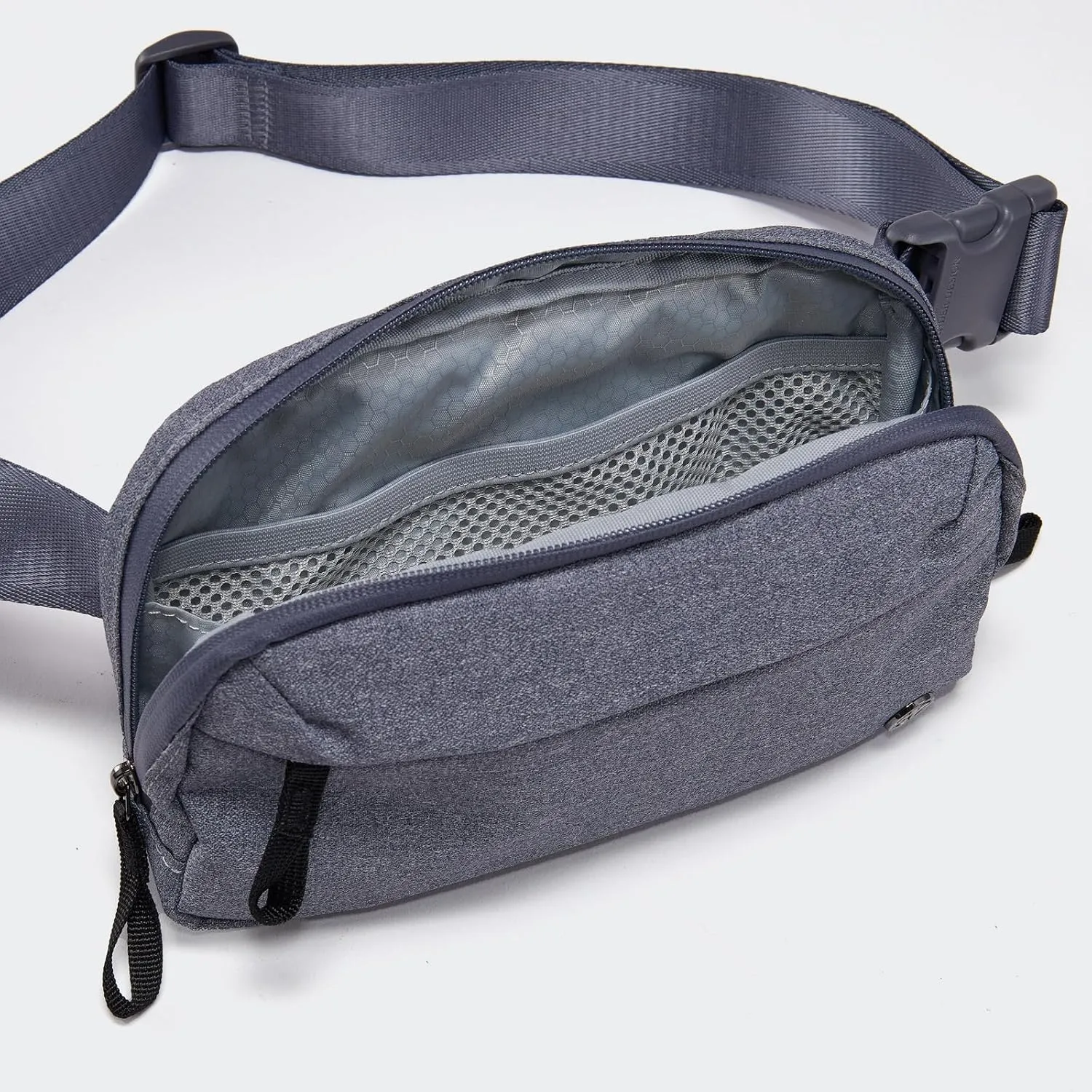 Pander Crossbody Sling Bag for Travel, Outdoor, and Everyday Use  Adjustable Strap, Lightweight Shoulder Bag, Heather Grey