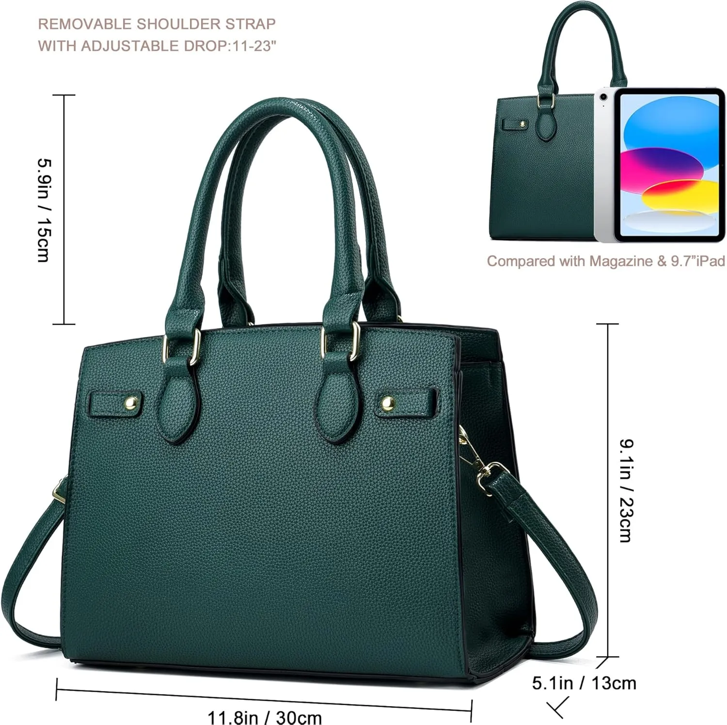 Purses and Handbags for Women Satchel Fashion Ladies Top Handle Shoulder Tote Bags