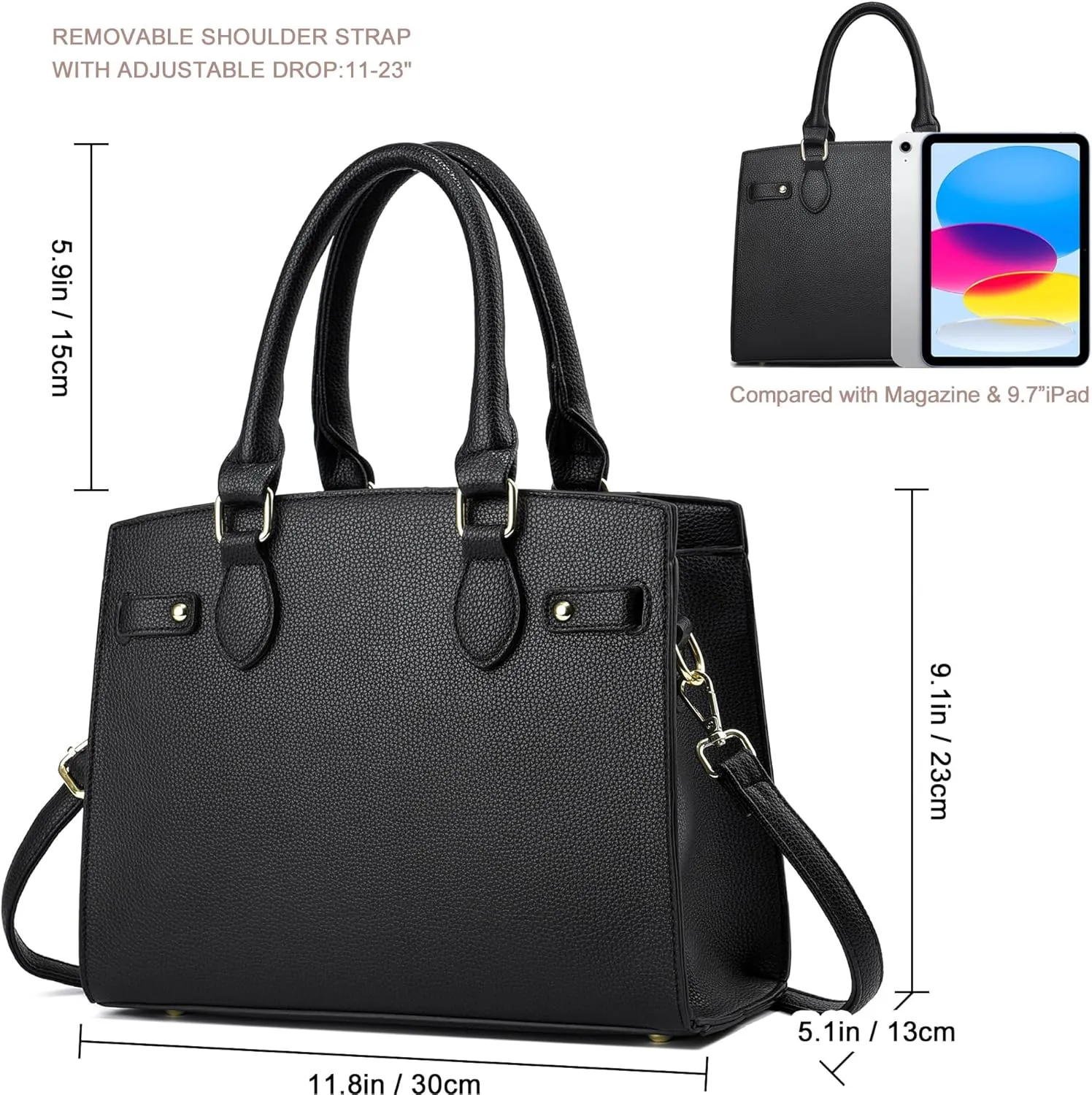 Purses and Handbags for Women Satchel Fashion Ladies Top Handle Shoulder Tote Bags
