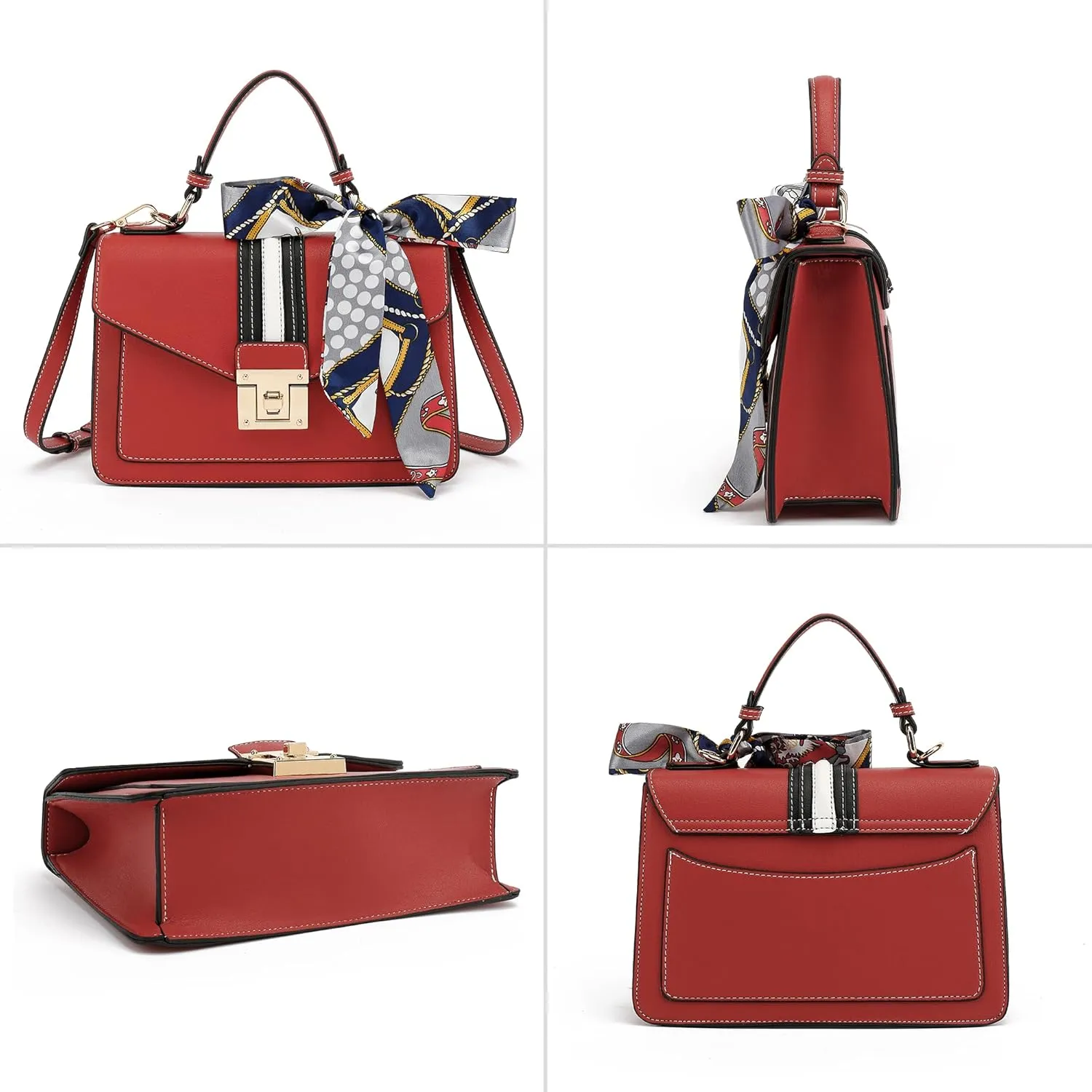 Scarleton Brown A Classic Satchel Handbag