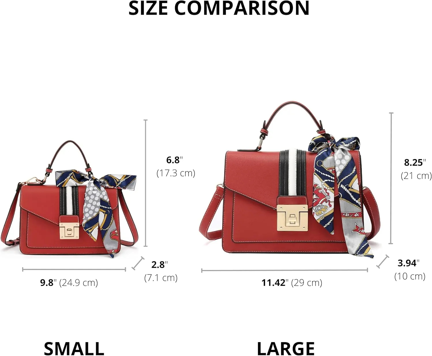 Scarleton Brown A Classic Satchel Handbag