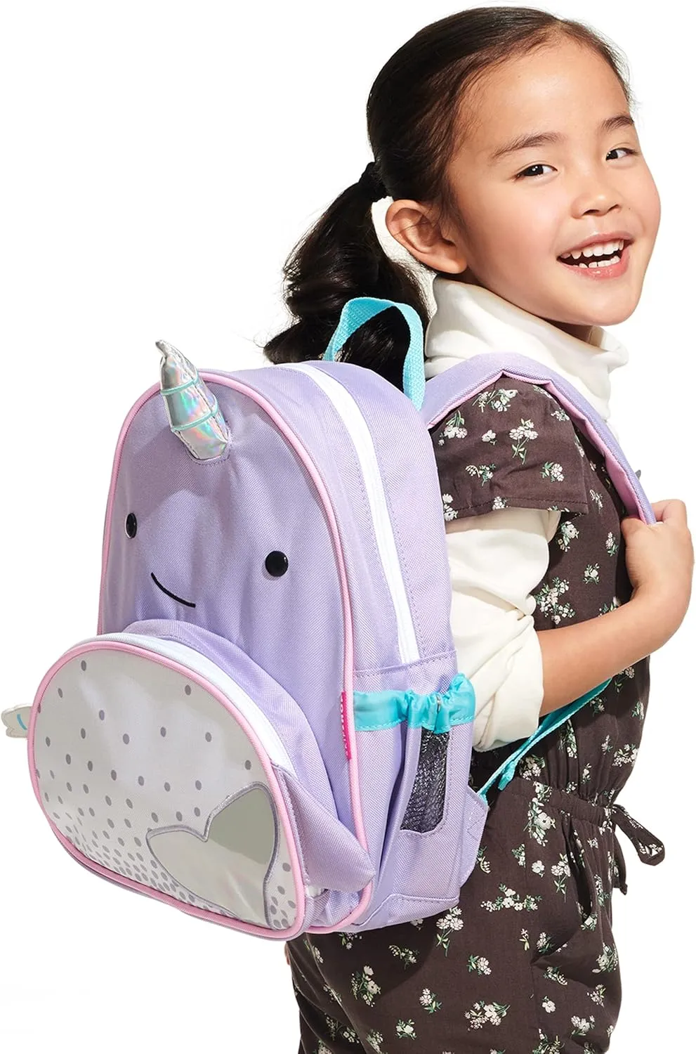 Skip Hop Toddler Backpack, Zoo Preschool Ages 3-4, Narwhal