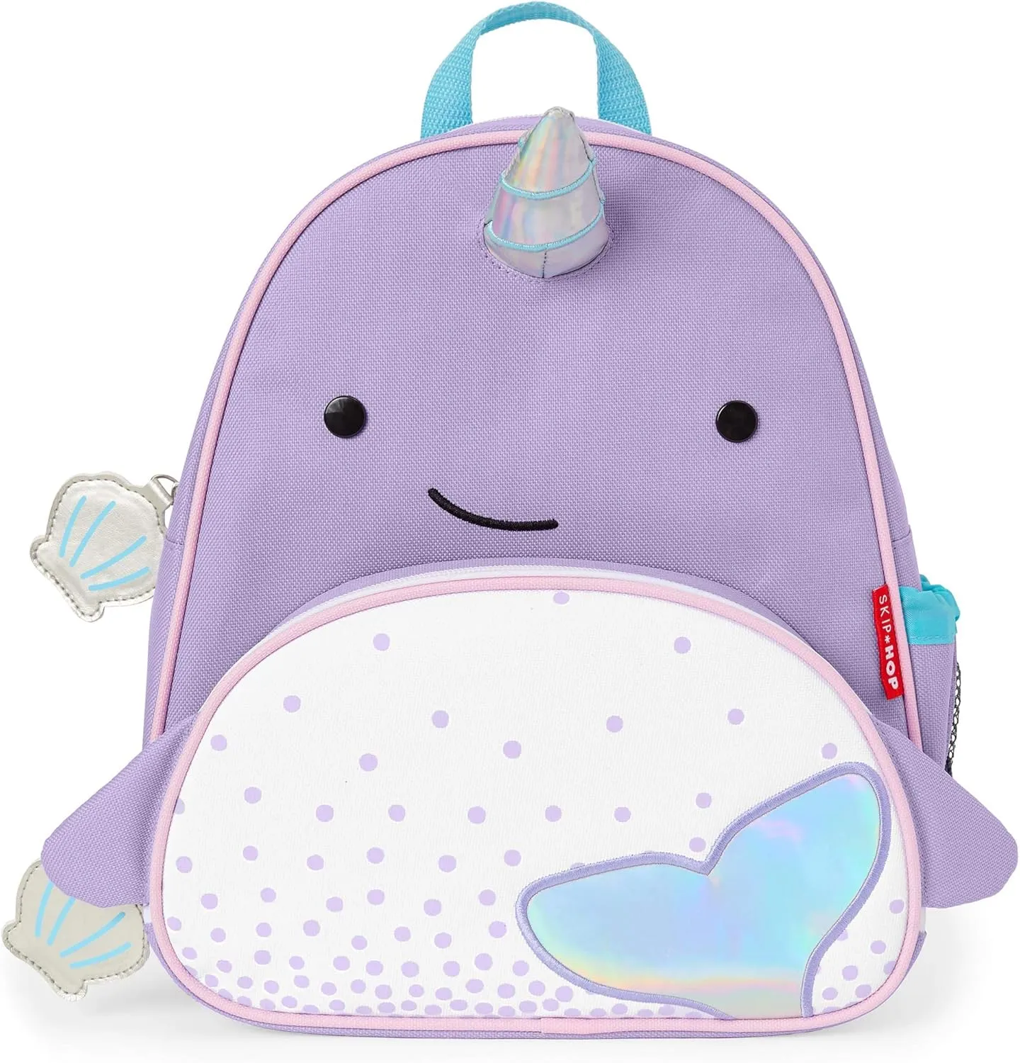 Skip Hop Toddler Backpack, Zoo Preschool Ages 3-4, Narwhal