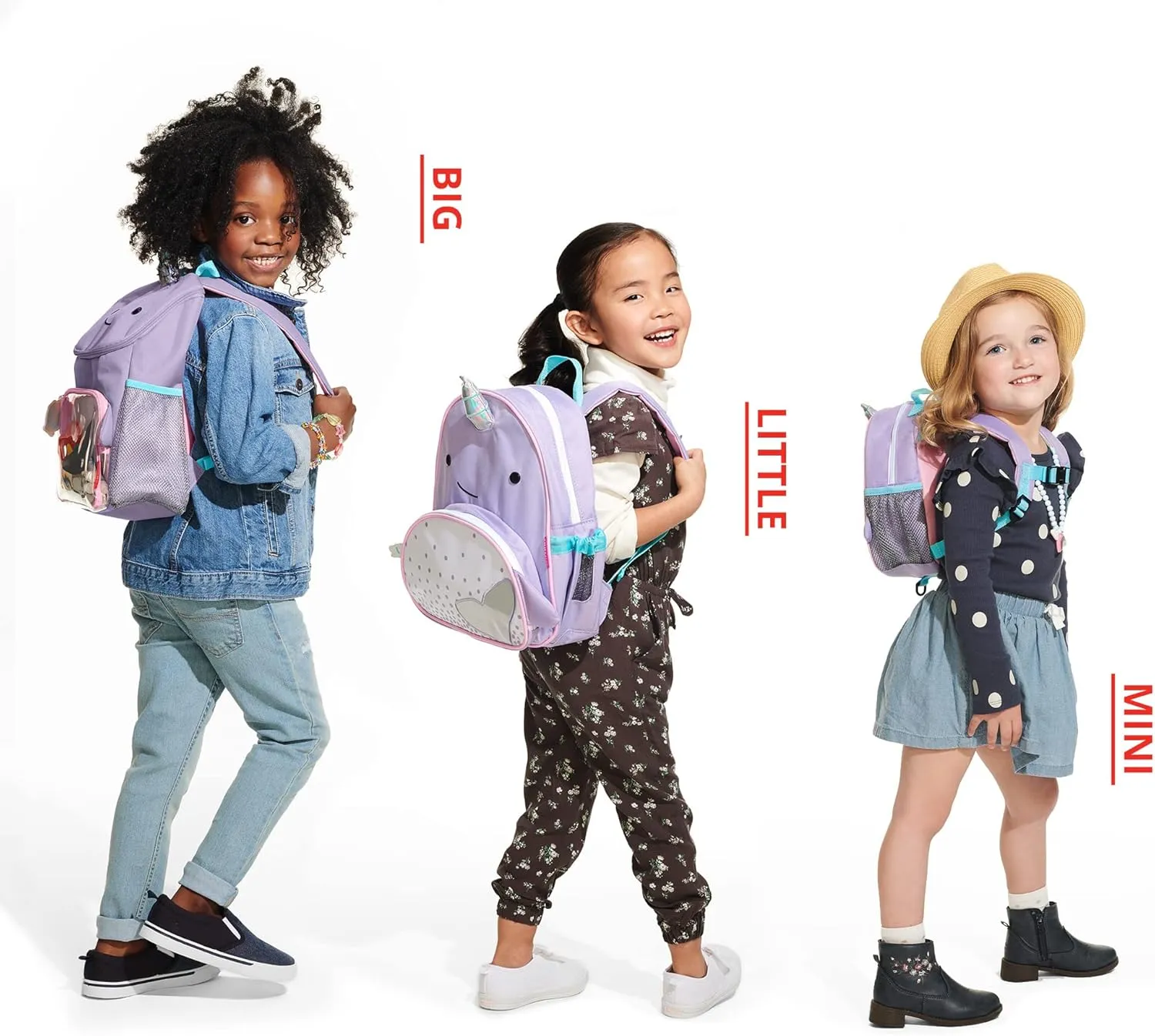 Skip Hop Toddler Backpack, Zoo Preschool Ages 3-4, Narwhal