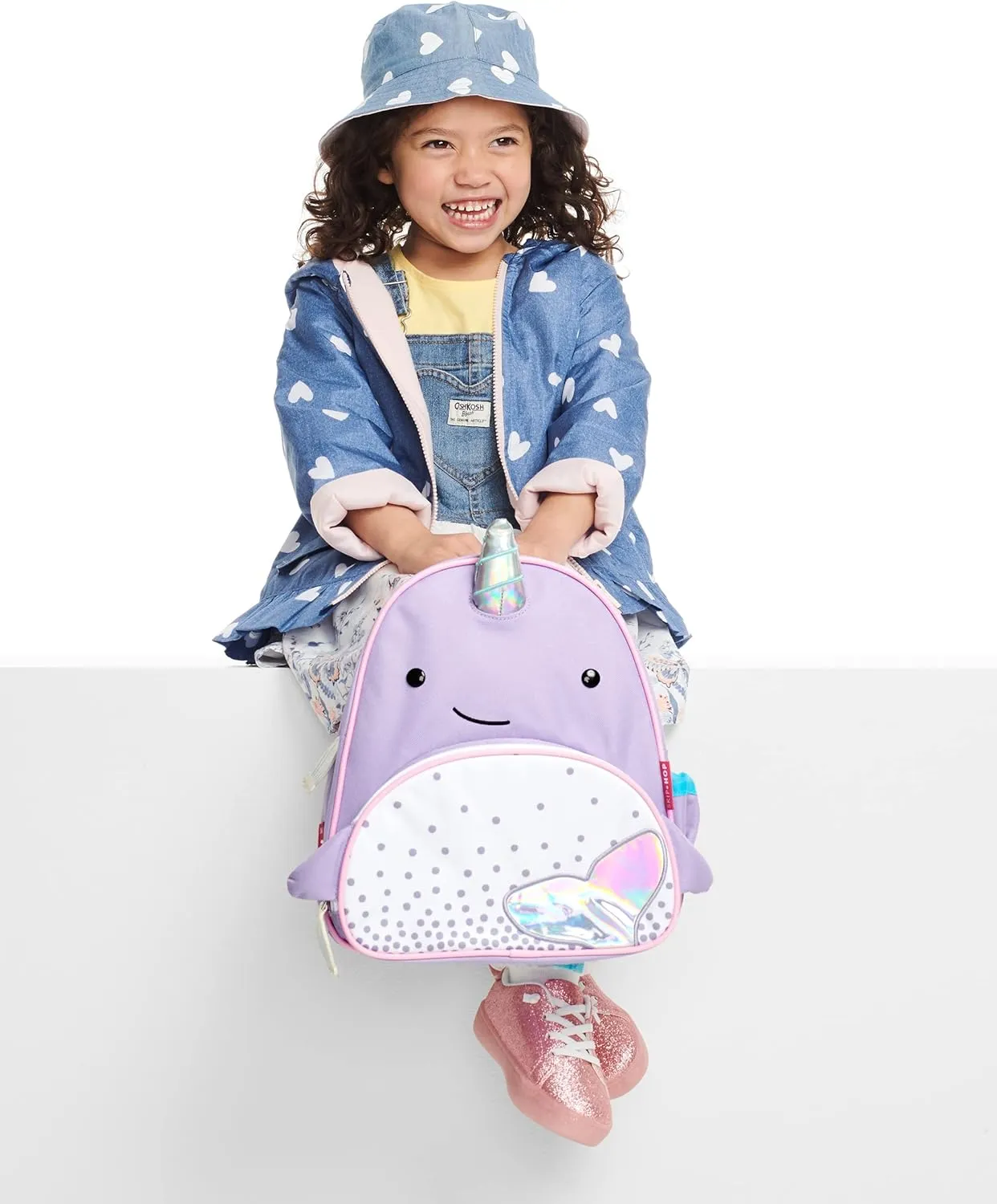 Skip Hop Toddler Backpack, Zoo Preschool Ages 3-4, Narwhal