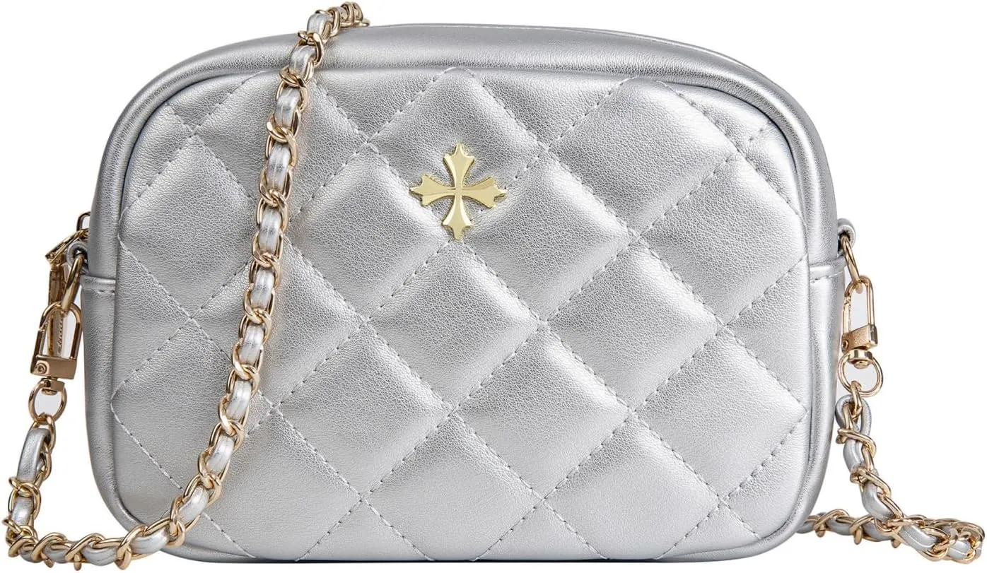 Small Crossbody Bags for Women Satchel Camera Bag Camera Pouch Pu Leather Trendy Purse with Adjustable Strap