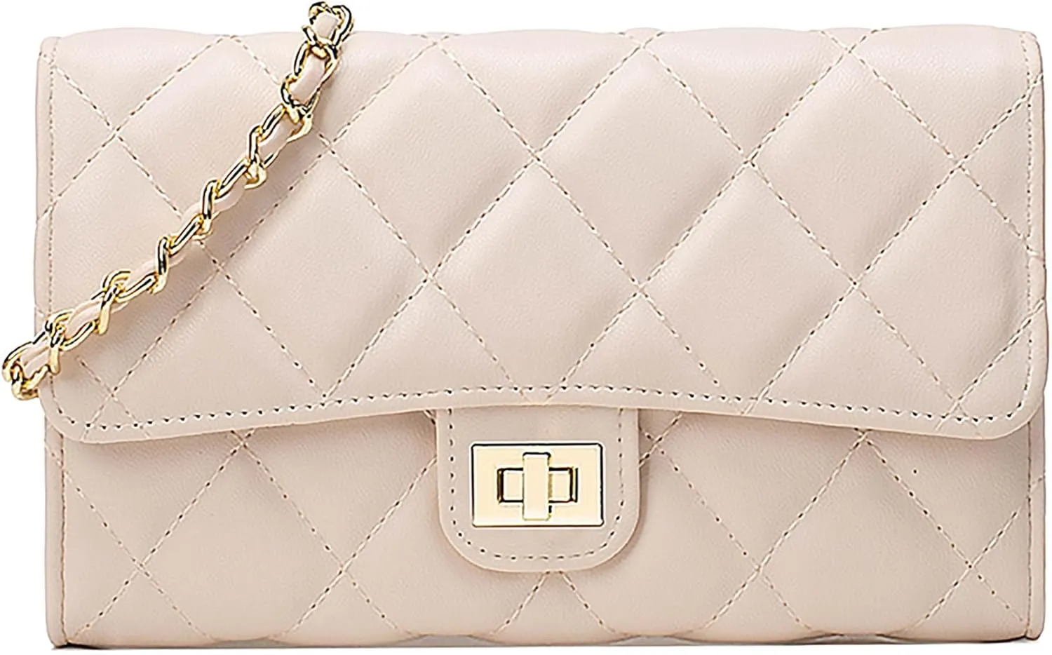 Small Purses for Women Quilted Crossbody Bags Ladies Trendy Shoulder Handbags Quilted Purses Women