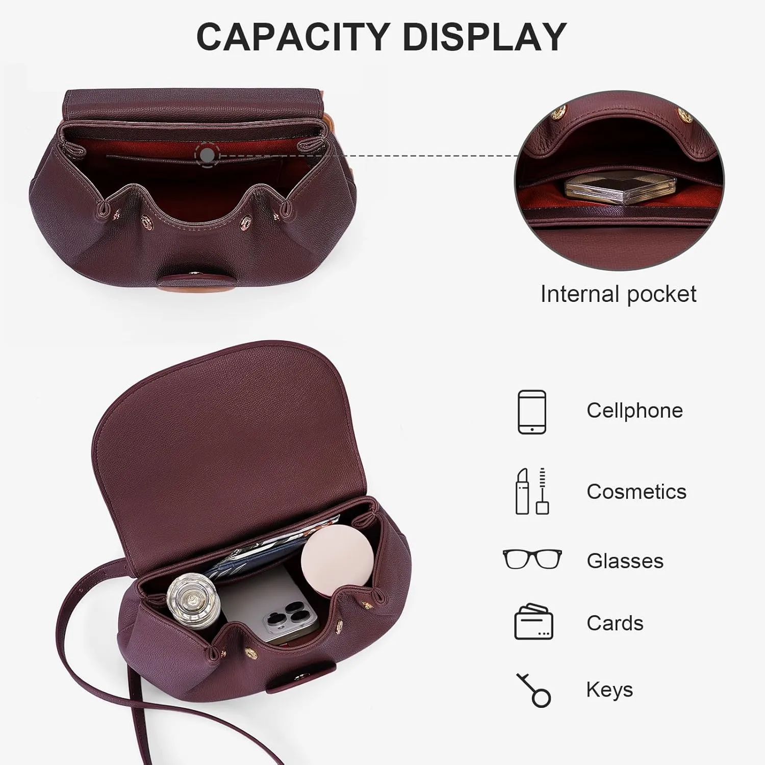 Small Top Handle Bag Crossbody Bags Purses for Women Designer Luxury Mini Faux Leather Shoulder Bag Handbag Satchels