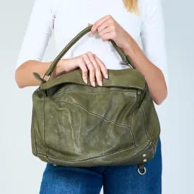 Soft leather vintage office bag wholesale