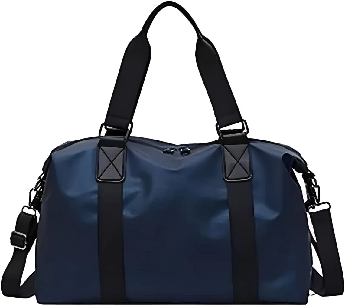 SportifyShop Waterproof Sports Bag  Perfect for Camping, Hiking, Travel & Outdoor Adventures - Blue