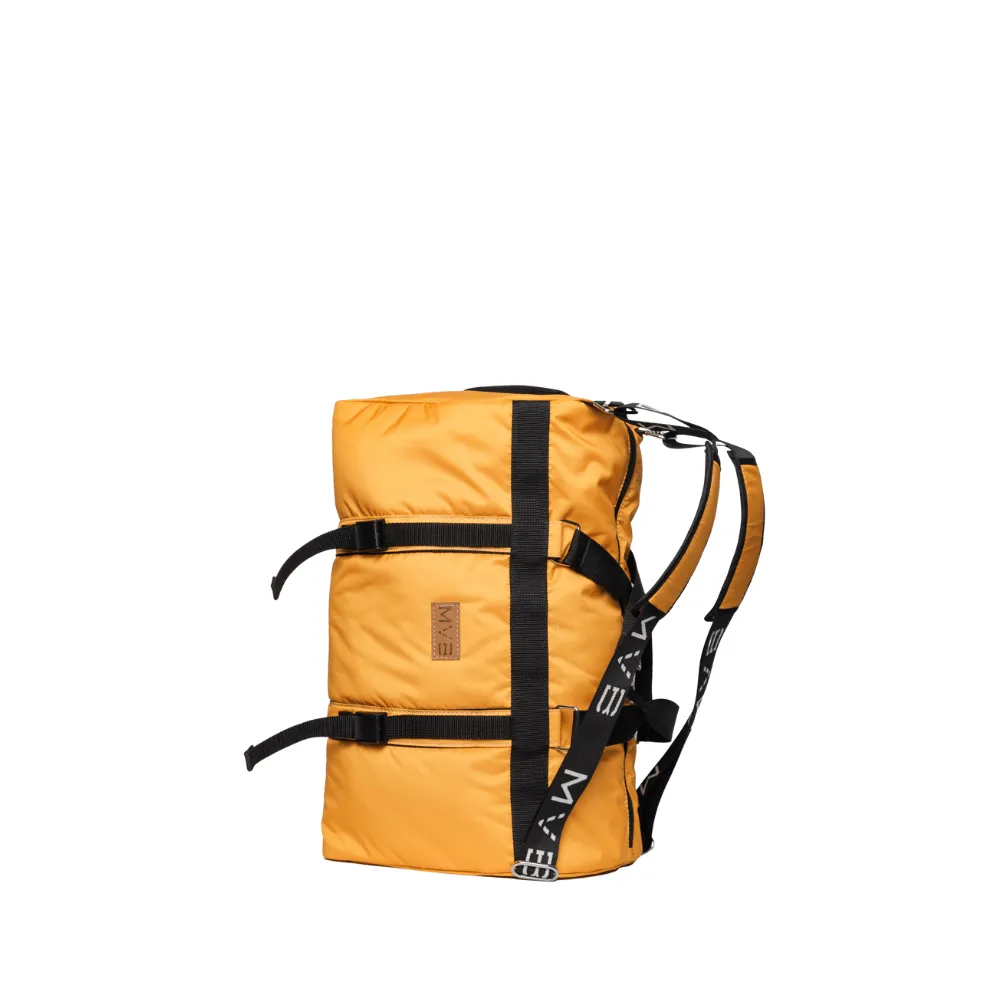 Sports Recycled Ocean Waste Vegan Duffle Bag | Yellow