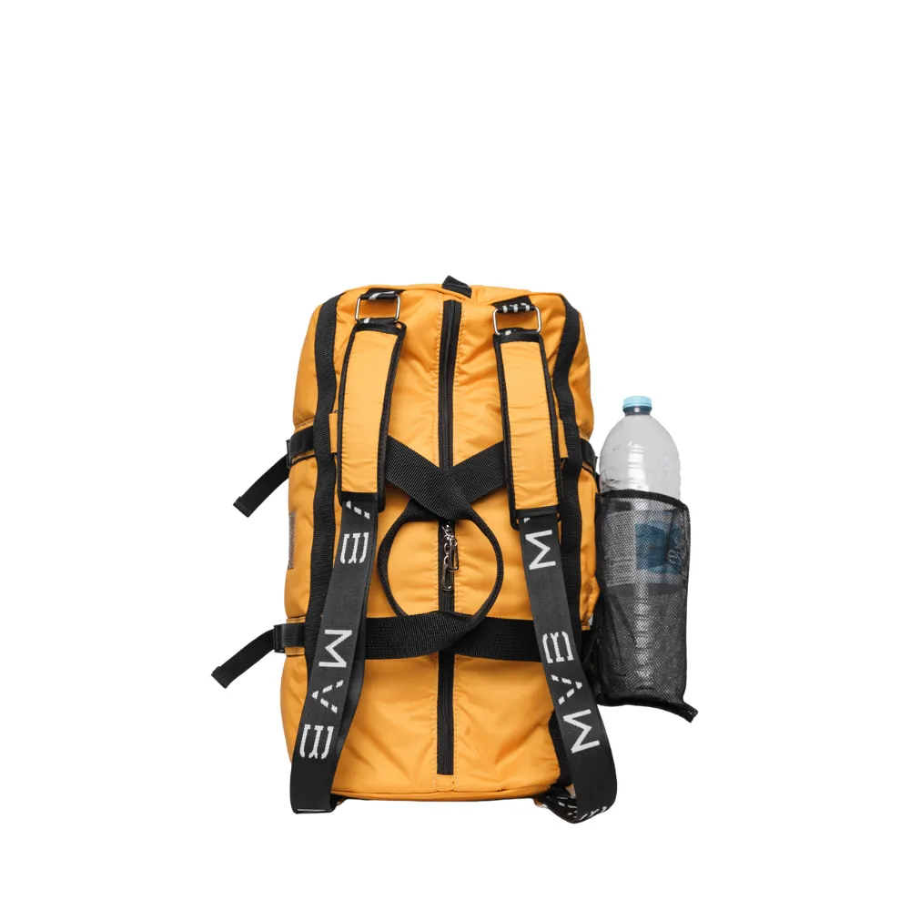 Sports Recycled Ocean Waste Vegan Duffle Bag | Yellow