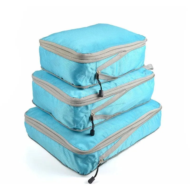 Storage Compressible Bags, Durable Waterproof Canvas, Wrinkle-Free Packing, Eco-Friendly, Multi-Purpose, Multiple Sizes Available