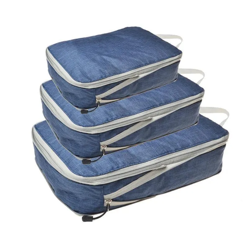 Storage Compressible Bags, Durable Waterproof Canvas, Wrinkle-Free Packing, Eco-Friendly, Multi-Purpose, Multiple Sizes Available