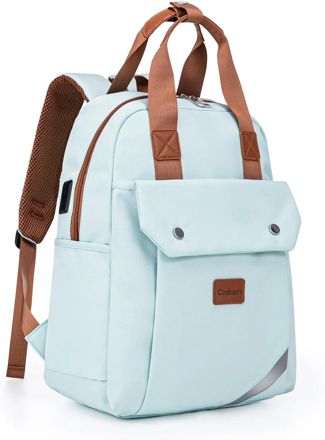 Travel Backpack with External USB Port, Durable Lightweight Backpack with One Laptop Compartment, Large backpack for Travel, College and Daily Use