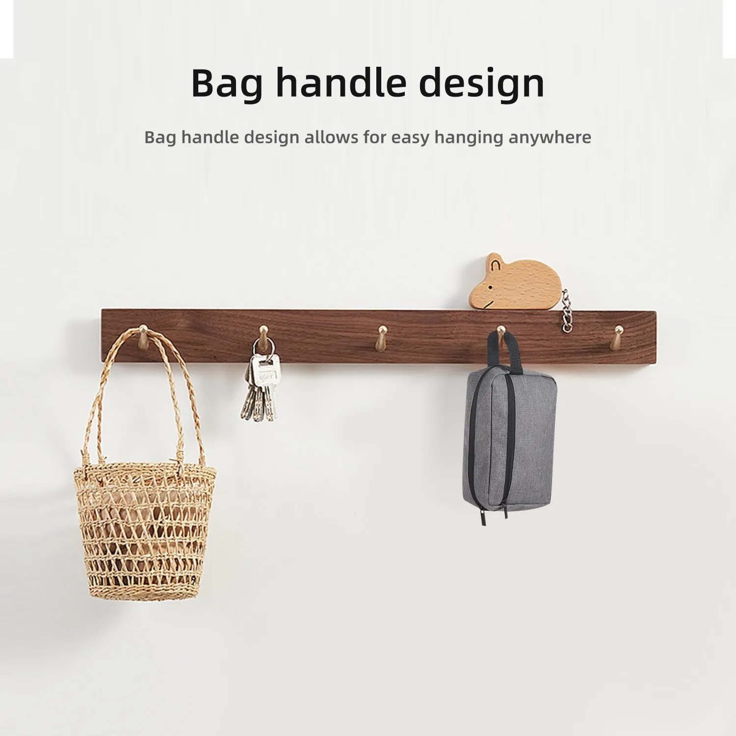 Travel Toiletry bag Toiletry bag for women men Hanging Cosmetic bag Travel accessories for Women Men (Grey)
