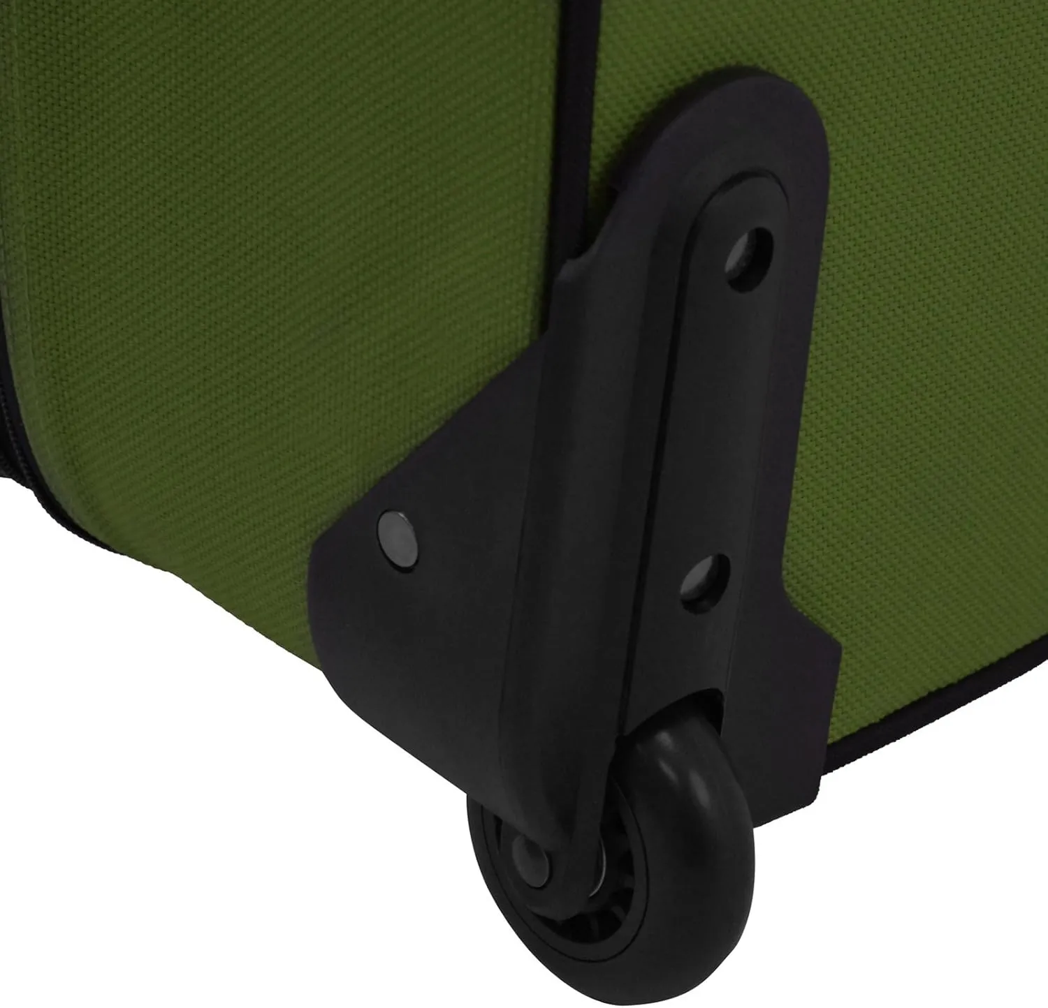U.S. Traveler Rio Lightweight Carry-On Suitcase 20" Softside Expandable Design, Durable, Business and Travel, Evergreen, Set