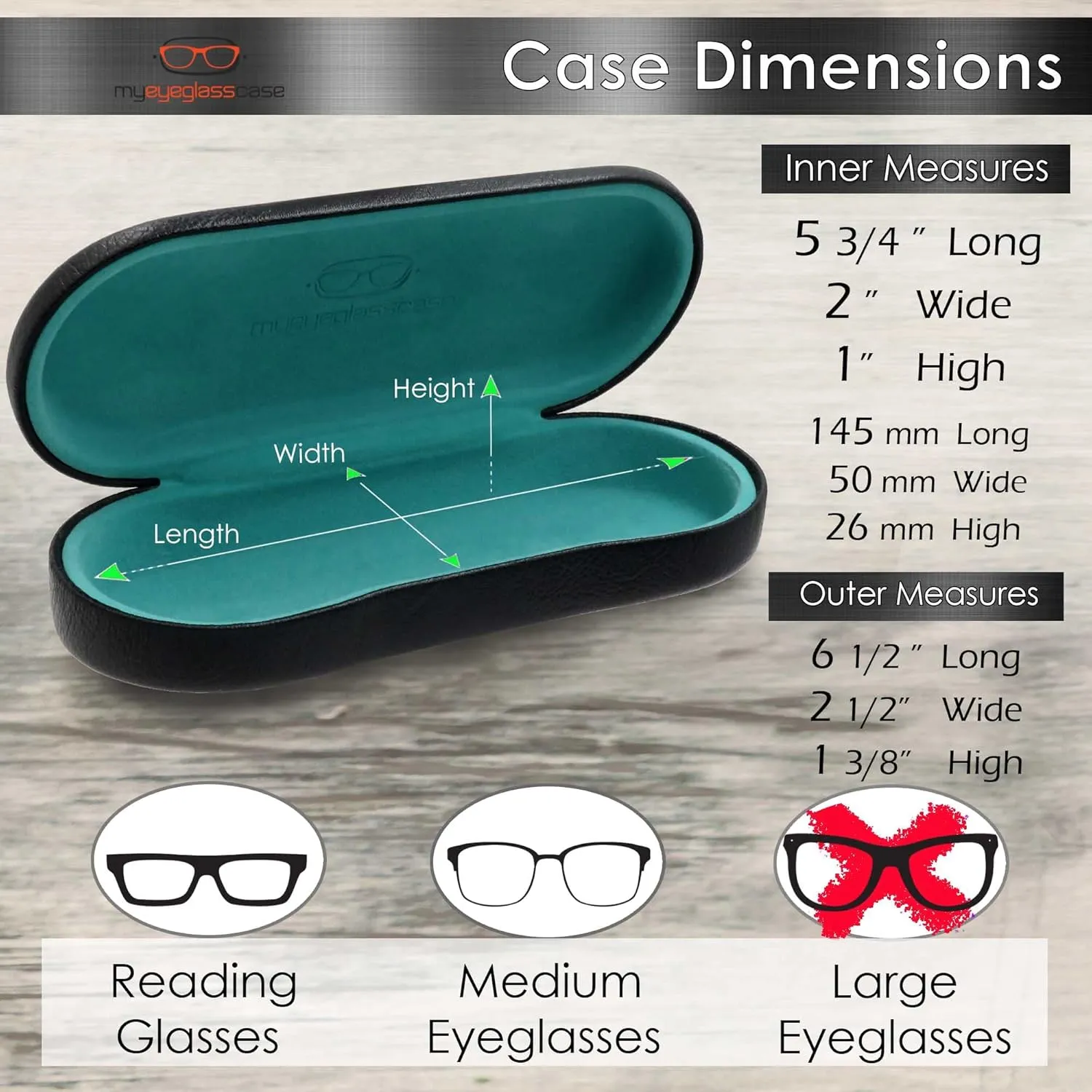 Women Glasses Case, Hard Shell Eyeglass Holder, Protective with lip for easy openning with drawstring pouch and cloth