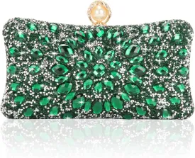 Women's Evening Bags Sparkly Rhinestone Clutch Purses Luxury Handbags