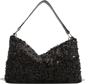Women's Evening Handbag, Sequin Evening Crossbody Bag, Elegant Clutch Purses for Women Wedding, Prom, Cocktail Party