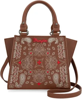 Wrangler Purses for Women, Cute Tote Bags Western Designer Top-handle Handbags